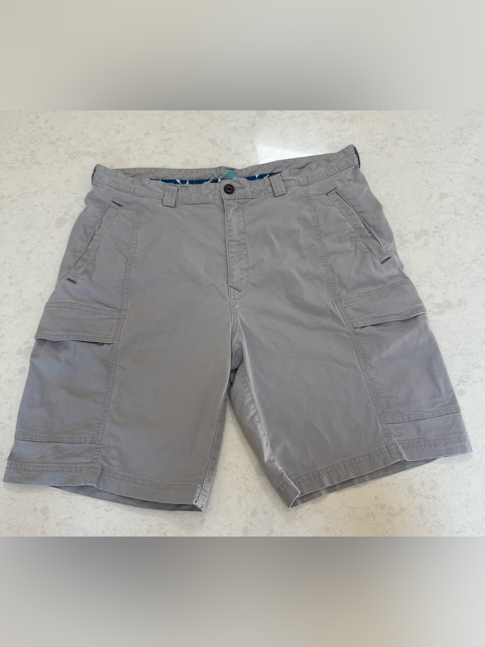 Tommy Bahama 35 - 9.5” Slate/Gray Men's Cargo Shorts